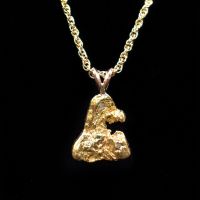 GOLD NUGGET PENDANT